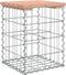 vidaXL - Tuinbank - schanskorfontwerp - 33x31x42 - cm - massief - douglashout
