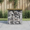 vidaXL - Tuinbank - schanskorfontwerp - 43x44x42 - cm - geïmpregneerd - grenenhout