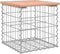 vidaXL - Tuinbank - schanskorfontwerp - 43x44x42 - cm - massief - douglashout