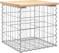 vidaXL - Tuinbank - schanskorfontwerp - 43x44x42 - cm - massief - grenenhout