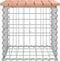 vidaXL - Tuinbank - schanskorfontwerp - 43x44x42 - cm - massief - douglashout