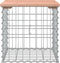 vidaXL - Tuinbank - schanskorfontwerp - 43x44x42 - cm - massief - douglashout