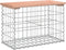 vidaXL - Tuinbank - schanskorfontwerp - 63x31,5x42 - cm - massief - douglashout