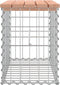 vidaXL - Tuinbank - schanskorfontwerp - 63x31,5x42 - cm - massief - douglashout