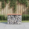 vidaXL - Tuinbank - schanskorfontwerp - 63x31,5x42 - cm - massief - douglashout