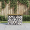 vidaXL - Tuinbank - schanskorfontwerp - 63x31,5x42 - cm - geïmpregneerd - hout