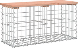 vidaXL - Tuinbank - schanskorfontwerp - 83x31,5x42 - cm - massief - douglashout