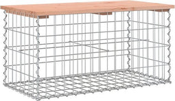 vidaXL - Tuinbank - schanskorfontwerp - 83x44x42 - cm - massief - douglashout