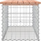 vidaXL - Tuinbank - schanskorfontwerp - 83x44x42 - cm - massief - douglashout