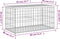 vidaXL - Tuinbank - Schanskorfontwerp - 83x44x42 - cm - massief - grenenhout