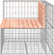vidaXL - Tuinbank - schanskorfontwerp - 92x71x65,5 - cm - massief - douglashout