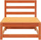 vidaXL - Tuinbank - zonder - armleuning - 2 - st - 70x70x67 - cm - grenenhout - wasbruin