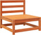 vidaXL - Tuinbank - zonder - armleuning - 2 - st - 70x70x67 - cm - grenenhout - wasbruin