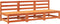 vidaXL - Tuinbank - zonder - armleuning - 3 - st - 70x70x67 - cm - grenenhout - wasbruin