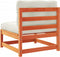 vidaXL - Tuinbank - zonder - armleuning - met - kussens - grenenhout - wasbruin