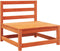 vidaXL - Tuinbank - zonder - armleuning - met - kussens - grenenhout - wasbruin