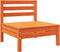 vidaXL - Tuinbank - zonder - armleuning - met - kussens - grenenhout - wasbruin