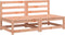 vidaXL - Tuinbank - zonder - armleuningen - 2 - st - 70x70x67 - cm - douglashout