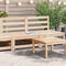 vidaXL - Tuinbank - zonder - armleuningen - 2 - st - 70x70x67 - cm - grenenhout