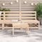 vidaXL - Tuinbank - zonder - armleuningen - 2 - st - 70x70x67 - cm - grenenhout