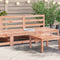 vidaXL - Tuinbank - zonder - armleuningen - 2 - st - 70x70x67 - cm - douglashout