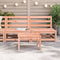 vidaXL - Tuinbank - zonder - armleuningen - 2 - st - 70x70x67 - cm - douglashout