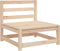 vidaXL - Tuinbank - zonder - armleuningen - 3 - st - 70x70x67 - cm - grenenhout