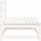 vidaXL - Tuinbank - zonder - armleuningen - 3 - st - 70x70x67 - cm - grenenhout - wit