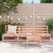 vidaXL - Tuinbank - zonder - armleuningen - 3 - st - 70x70x67 - cm - douglashout