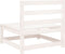 vidaXL - Tuinbank - zonder - armleuningen - 3 - st - 70x70x67 - cm - grenenhout - wit