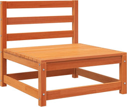 vidaXL - Tuinbank - zonder - armleuningen - 70x70x67 - cm - grenenhout - wasbruin