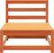 vidaXL - Tuinbank - zonder - armleuningen - 70x70x67 - cm - grenenhout - wasbruin