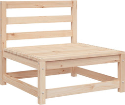 vidaXL - Tuinbank - zonder - armleuningen - 70x70x67 - cm - massief - grenenhout