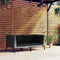 vidaXL - Tuinbanken - 2 - st - met - kussens - halfrond - poly - rattan