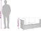 vidaXL - Tuinbanken - 2 - st - met - kussens - poly - rattan - beige