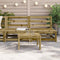 vidaXL - Tuinbanken - 2 - st - zonder - armleuning - 70x70x67 - cm - grenenhout