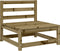 vidaXL - Tuinbanken - 2 - st - zonder - armleuning - 70x70x67 - cm - grenenhout