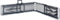 vidaXL - Tuinbanken - inklapbaar - 2 - st - 180 - cm - HDPE - wit