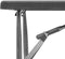 vidaXL - Tuinbanken - inklapbaar - 2 - st - 180 - cm - HDPE - zwart