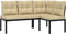 vidaXL - Tuinbanken - met - kussens - 2 - st - gepoedercoat - staal - zwart