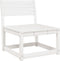vidaXL - Tuinbanken - met - kussens - 2 - st - massief - grenenhout - wit