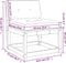 vidaXL - Tuinbanken - met - kussens - 2 - st - massief - grenenhout - wit