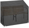 vidaXL - Tuinbankhoes - met - 8 - oogjes - 160x70x70/88 - cm - polyetheen