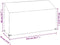 vidaXL - Tuinbankhoes - met - 8 - oogjes - 210x70x70/88 - cm - polyetheen