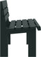 vidaXL - Tuinbankje - 110x52x71 - cm - polypropeen - groen