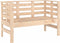 vidaXL - Tuinbankje - 111,5x53x71 - cm - massief - grenenhout