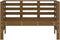 vidaXL - Tuinbankje - 111,5x53x71 - cm - massief - grenenhout - honingbruin