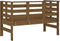 vidaXL - Tuinbankje - 111,5x53x71 - cm - massief - grenenhout - honingbruin