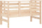 vidaXL - Tuinbankje - 111,5x53x71 - cm - massief - grenenhout