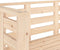 vidaXL - Tuinbankje - 111,5x53x71 - cm - massief - grenenhout
